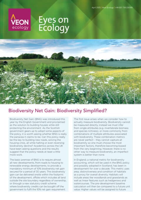 Veon Eyes on Ecology April 2025, Cover Thumbnail Image
